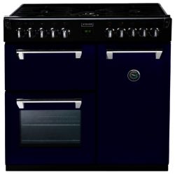 Stoves Richmond 900DFT  90cm Dual Fuel Range Cooker in Midnight Gaze